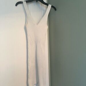 H&M Women's White Mini Dress